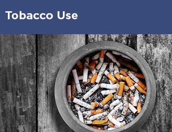 Tobacco Use Disorders clickable box